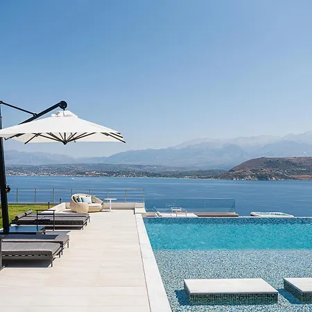 Villa Only View - Timeless Coastal Retreat By Etouri Hriszí Aktí Haniá