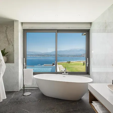 Villa Only View - Timeless Coastal Retreat By Etouri Chania (Crete)