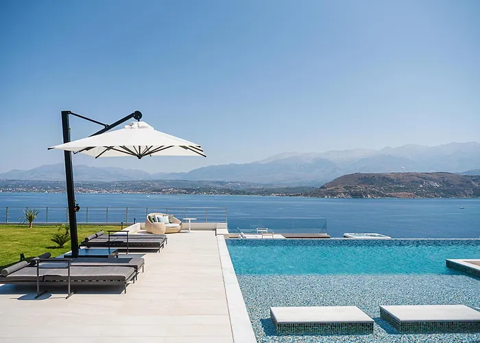 Villa Only View - Timeless Coastal Retreat By Etouri Chania (Crete)